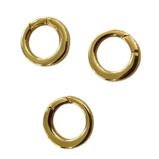 Gold-Plated Charm Holders: Small