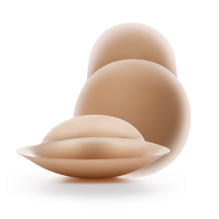 Nippies Skin Adhesive Nipple Covers with Lifting Tab: Creme / Size 1