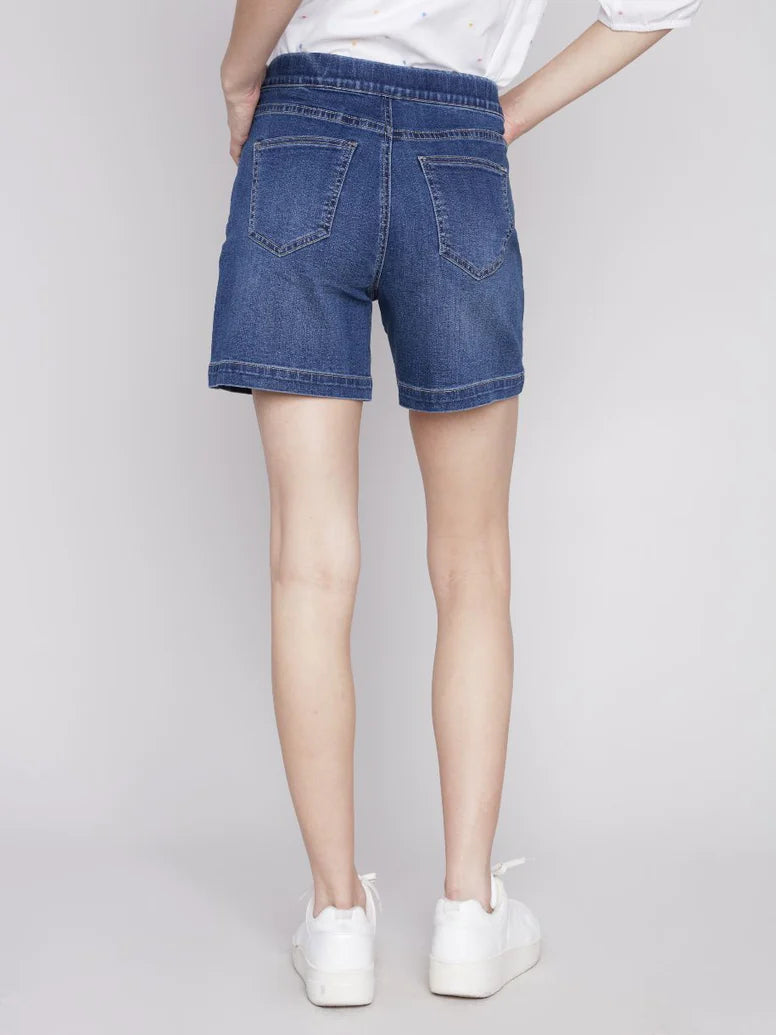 Shorts With button Placket on Front