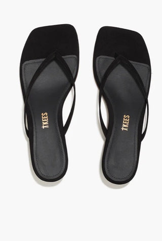 Square Toe Julia Suede in Sable