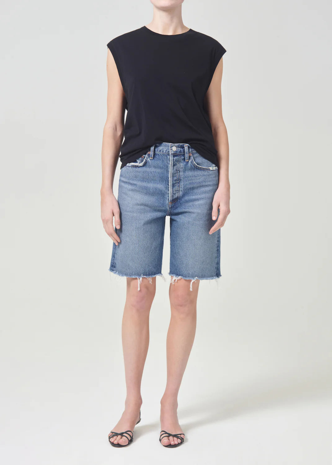 Agolde 90's mid rise loose short - Precision