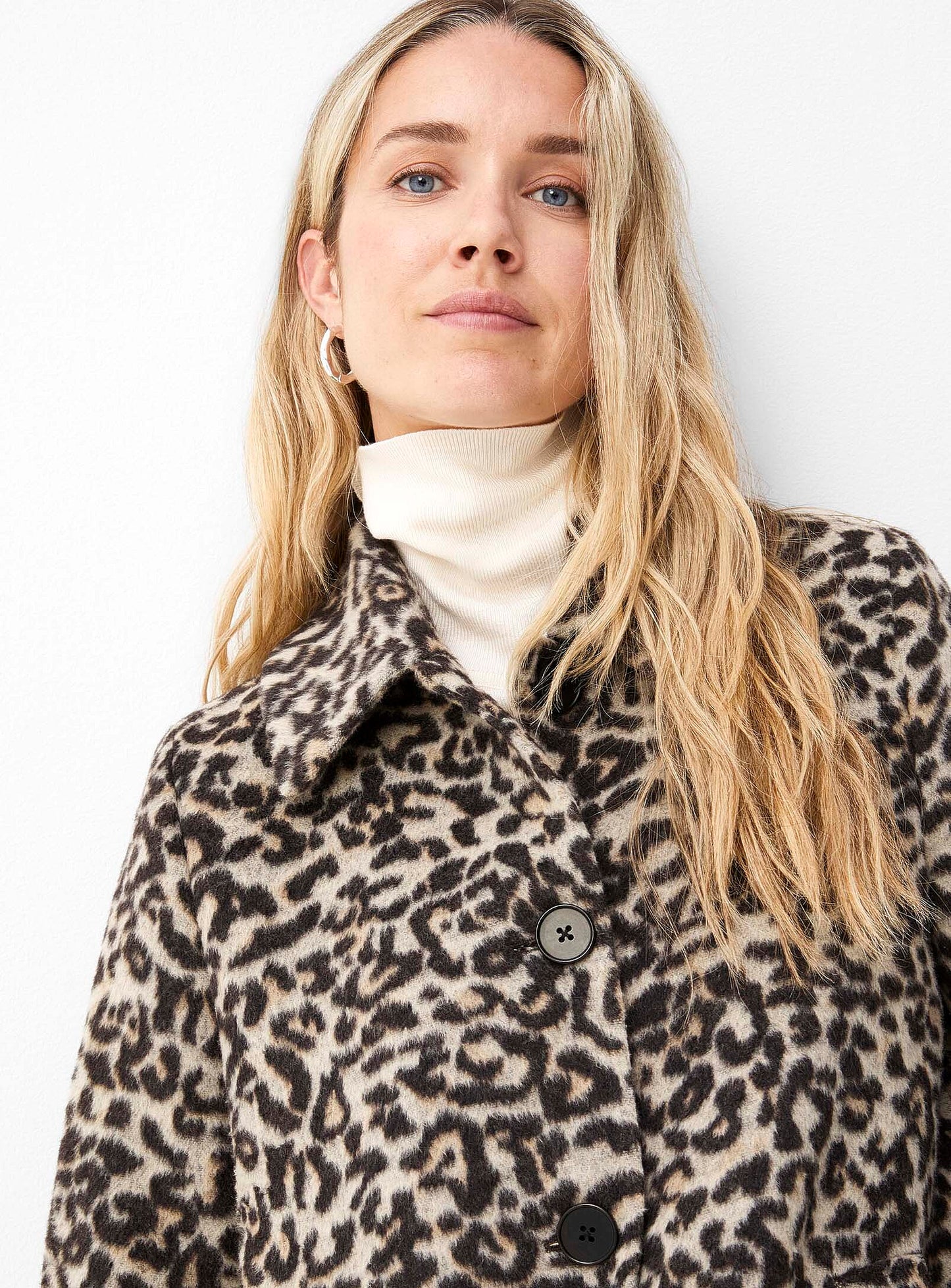 SuzyPW Leopard Print Coat