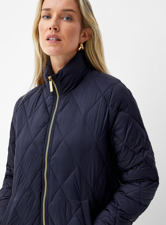 OlilasPW Coat in Dark Navy