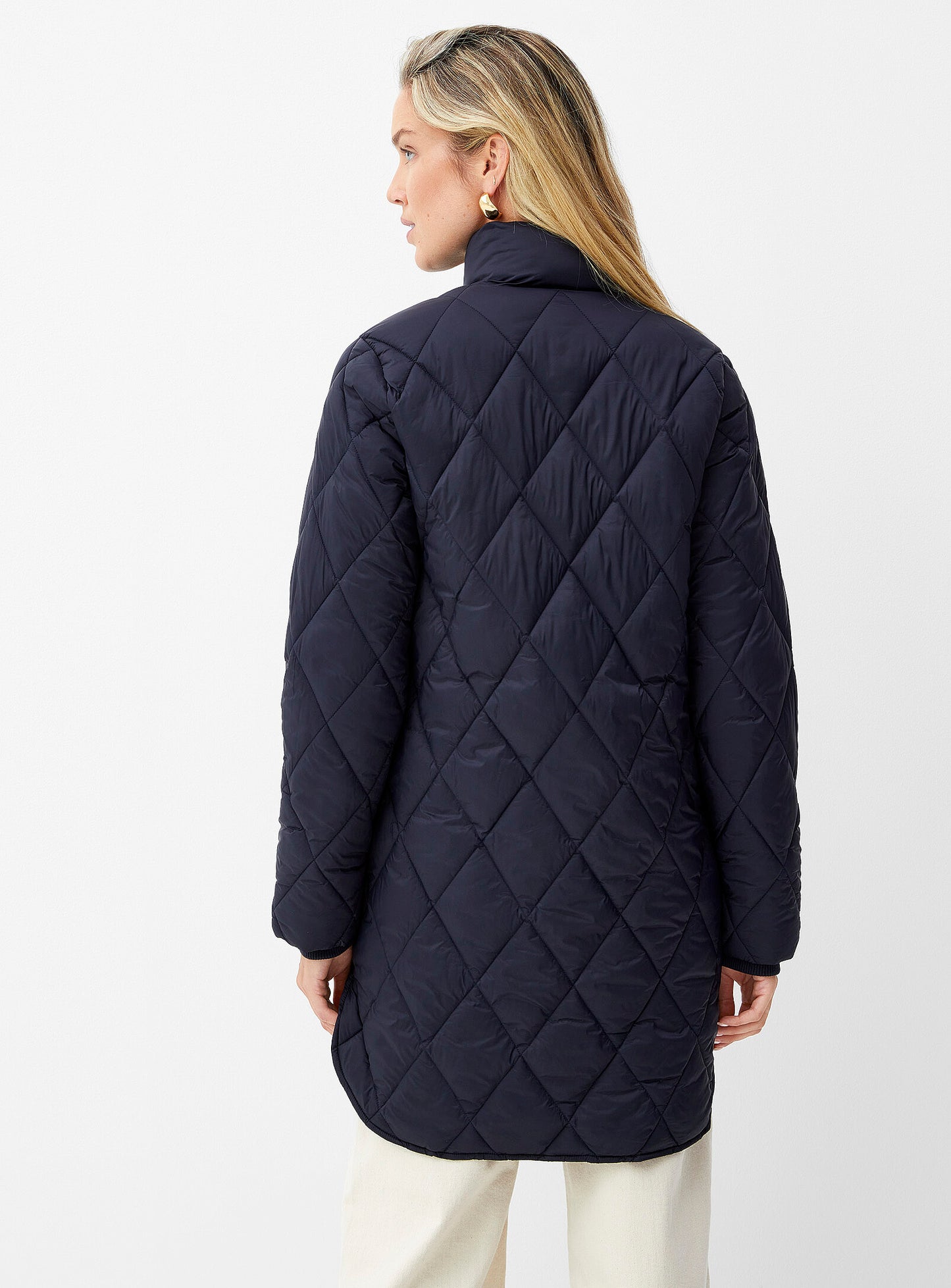 OlilasPW Coat in Dark Navy