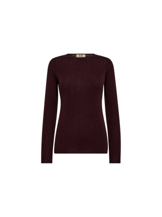 MMBouch O-Neck Knit in Fudge
