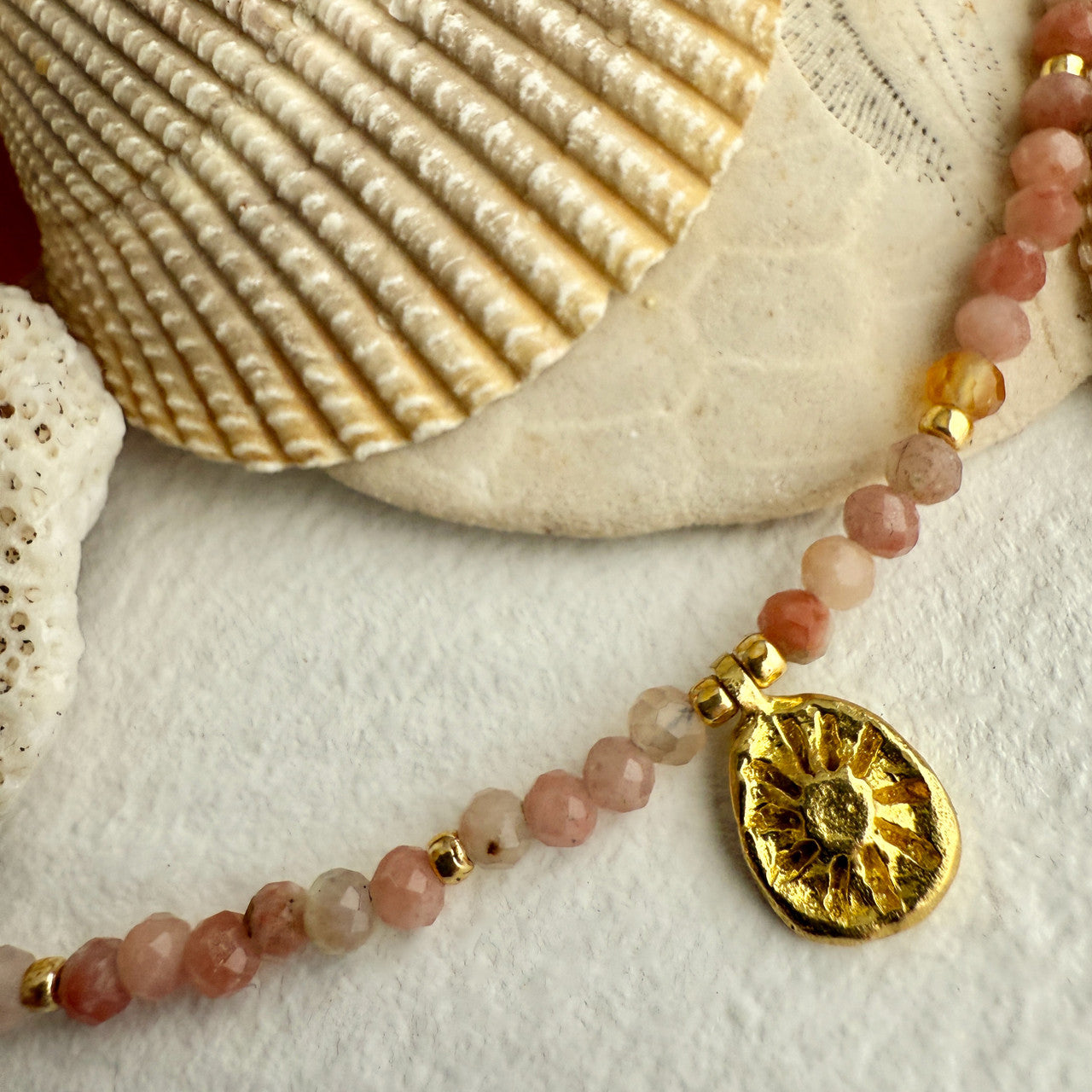 Hanalei Bracelet in Plum Blossom Jasper