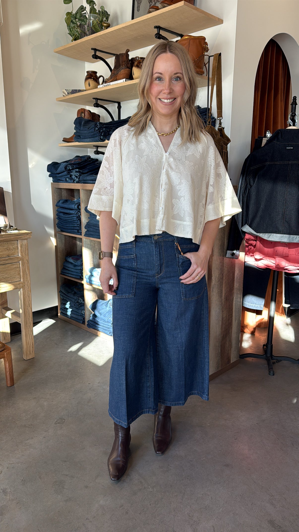 Maresias Cream Blouse