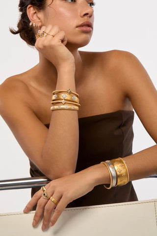 Black Lotus Cuff
