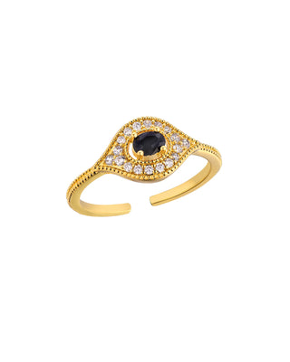Black Majestic Eye Ring