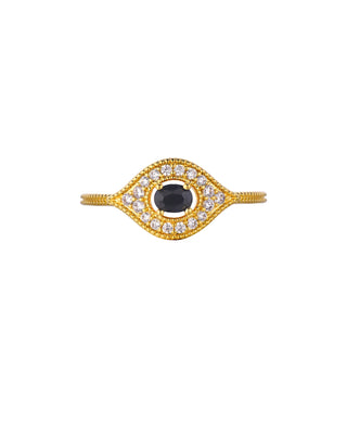 Black Majestic Eye Ring