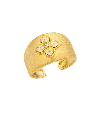 Lotus Cuff Ring