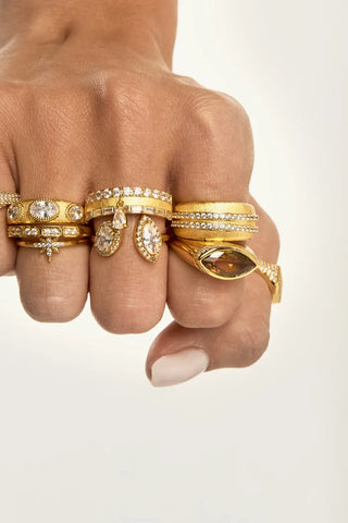 Smoked Brown Identity Ring