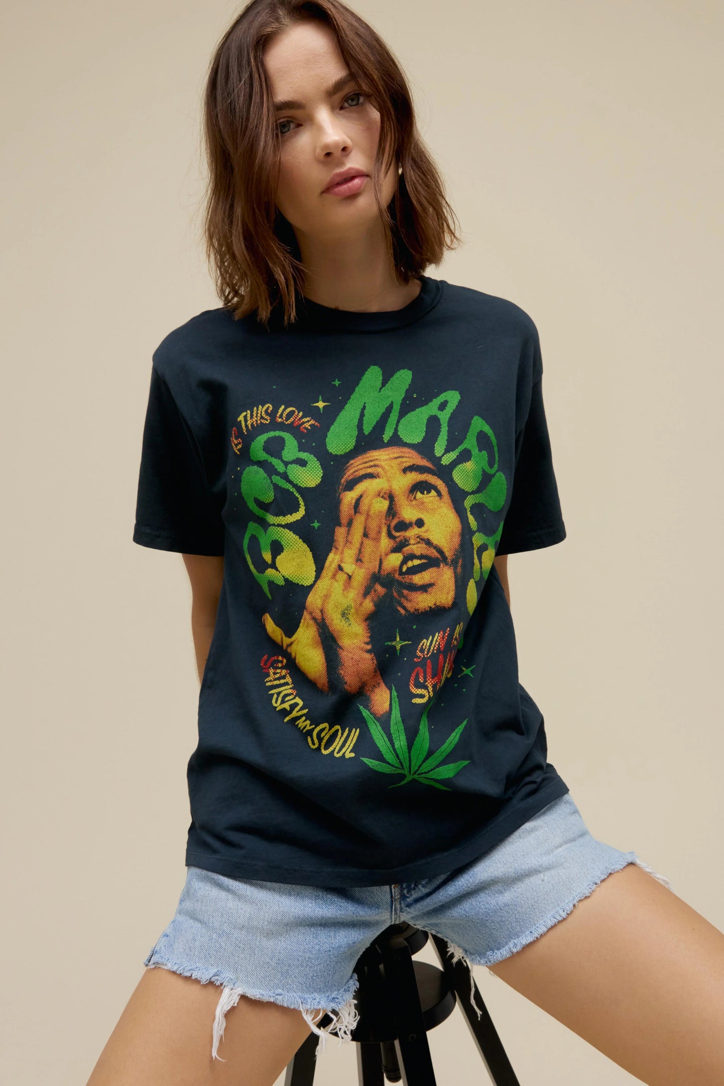 BOB MARLEY IS THIS LOVE WEEKEND TEE