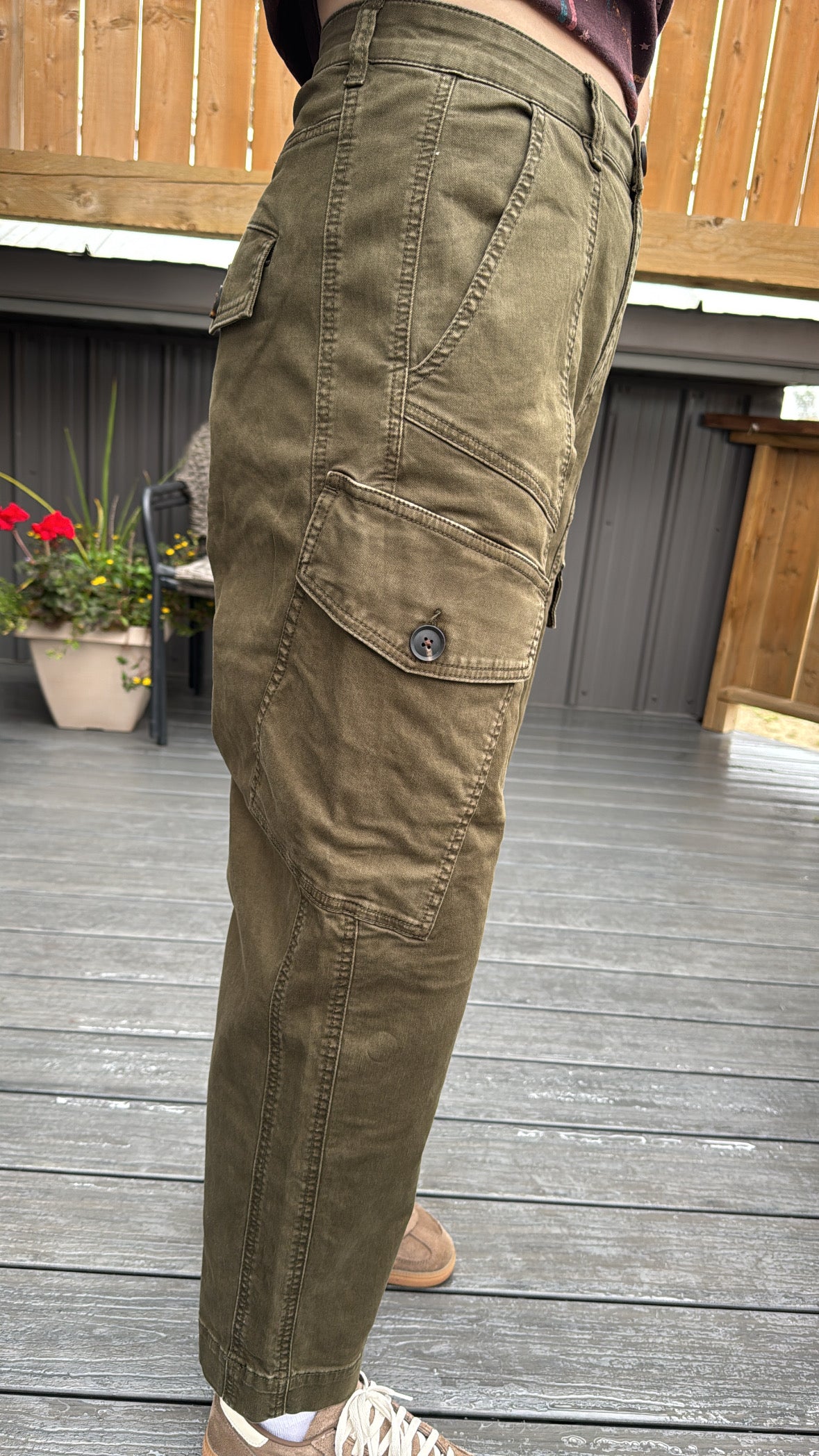 Paros Missouri Jean in Khaki