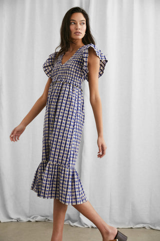 Clementine Dress - Lagos Plaid