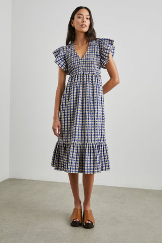 Clementine Dress - Lagos Plaid