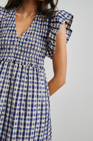 Clementine Dress - Lagos Plaid