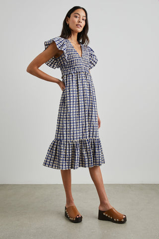 Clementine Dress - Lagos Plaid