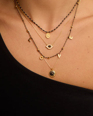 Black Majestic Eye Necklace