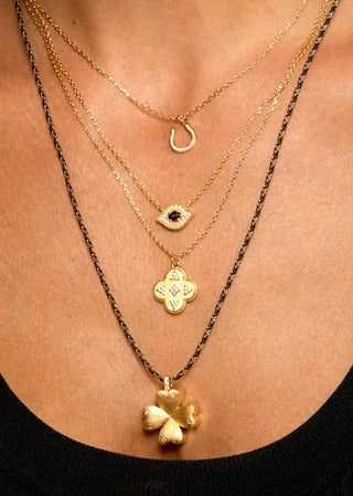 Black Majestic Eye Necklace