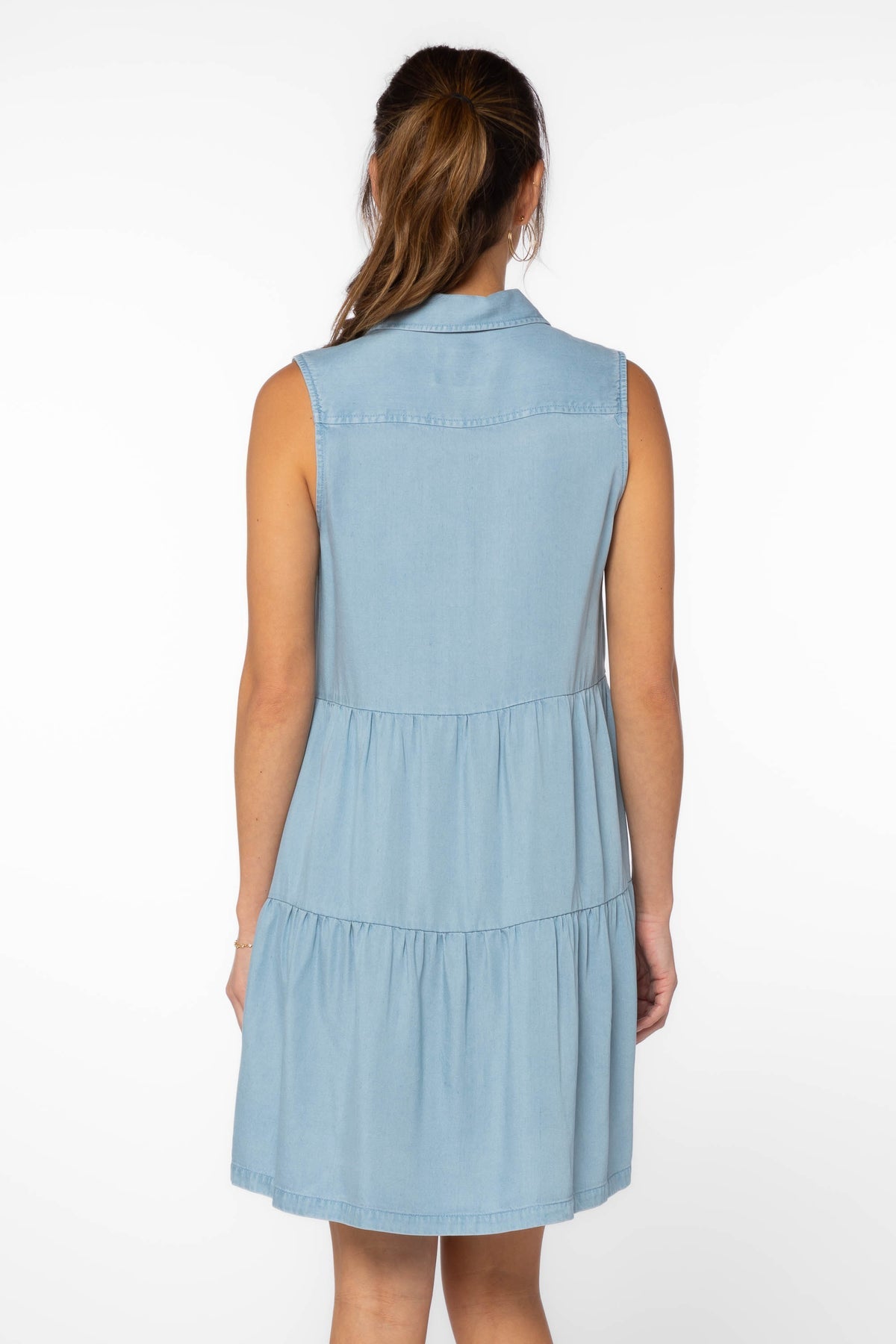 Collette Blue Denim Dress