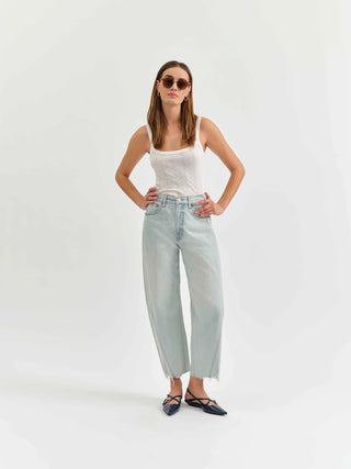 WESTWARD BARREL LEG IN LOST LOVE VINTAGE