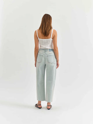 WESTWARD BARREL LEG IN LOST LOVE VINTAGE