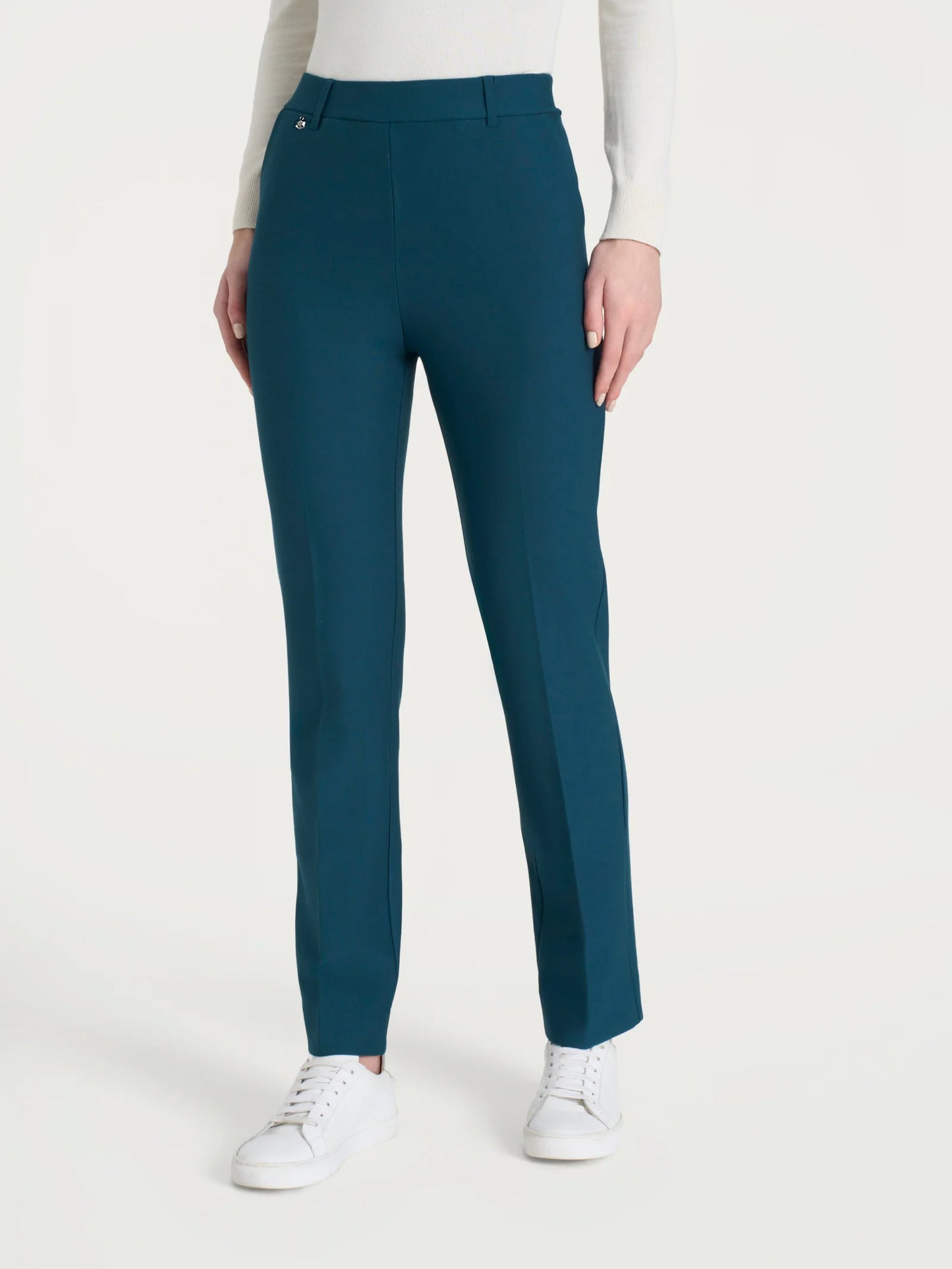 Straight Pant with Pockets in Reflecting Pond