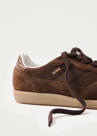 Tb.490 Rife Chocolate Brown Leather Sneakers