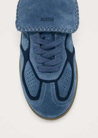 Alohas - TB.490 CLUB SUEDE BLUE LEATHER SNEAKERS
