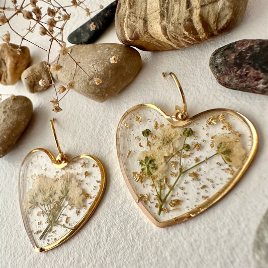 Bronte Heart Earrings