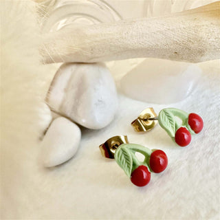 Pomona Cherry Studs