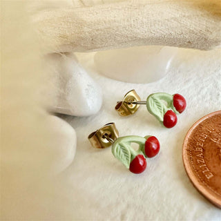 Pomona Cherry Studs