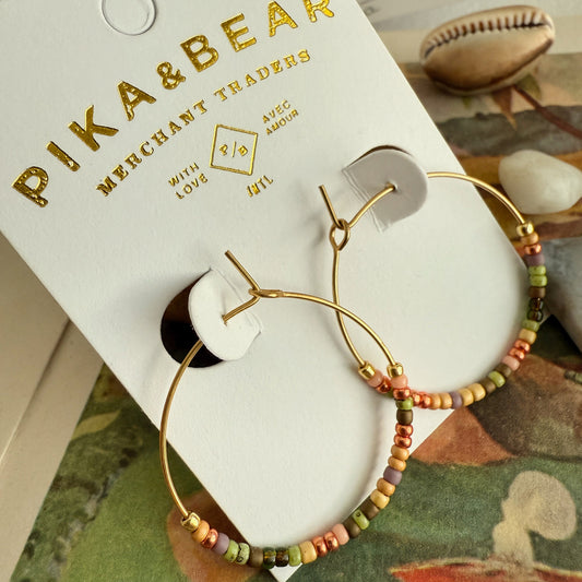 Memphre Hoop Earrings in Matamoe