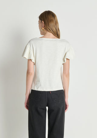Emmy Flutter Sleeve Tee