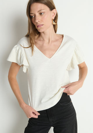 Emmy Flutter Sleeve Tee