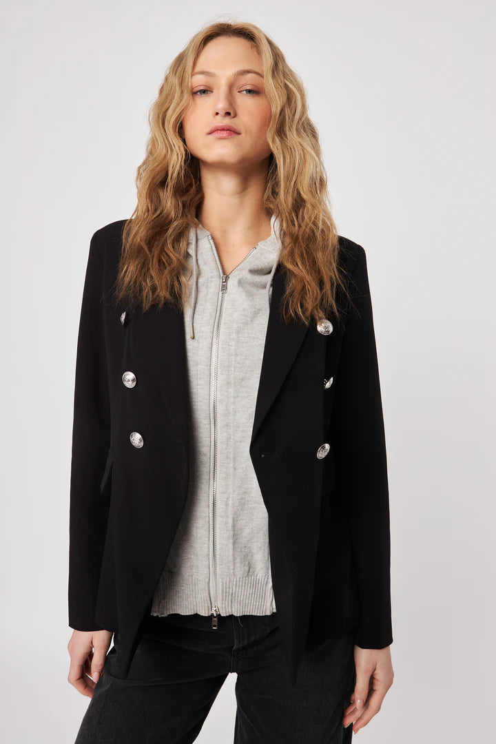 Ryder Blazer in Caviar