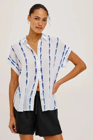 Farrah Shirt - Sardines