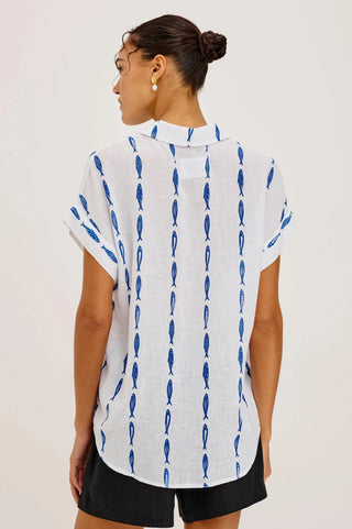 Farrah Shirt - Sardines
