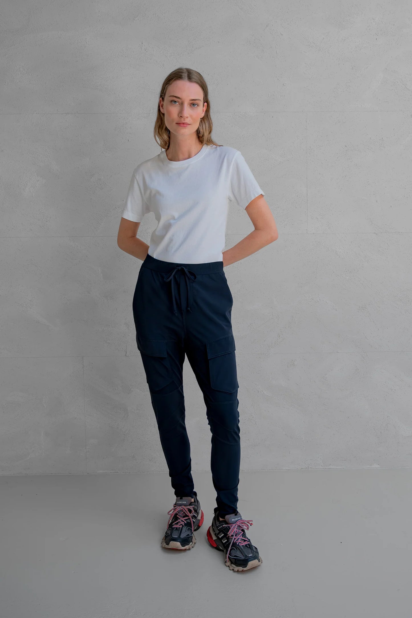 Cargo Trousers in Navy