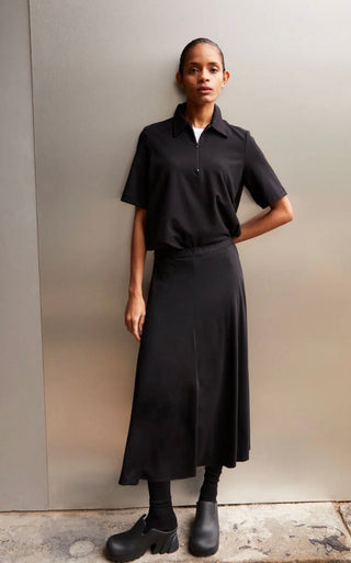 ILENIAA LARAA MIDI SKIRT - Black