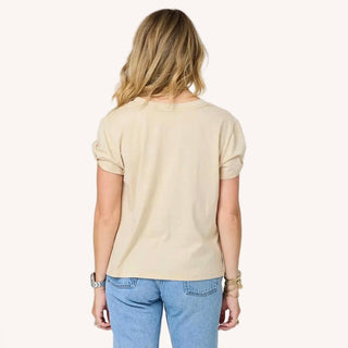 Suke Imperfect Heart Tee - Pink Latte