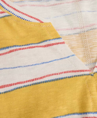 Nelly Notch Stripe Tee