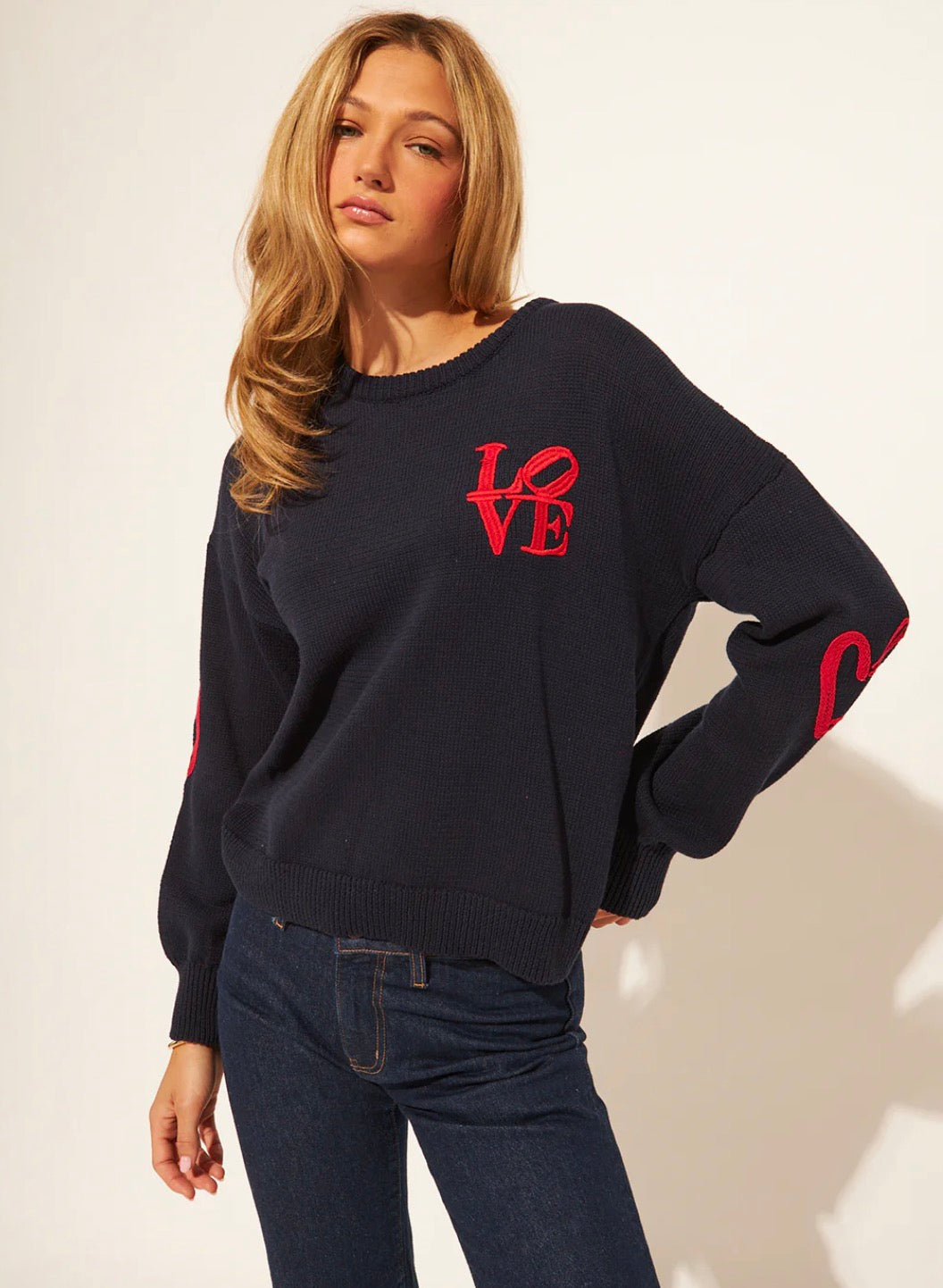 Pierre Love Sweater - Midnight