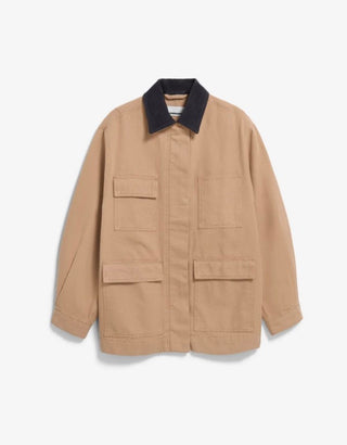 Workwear Canvas Jacket - Camel