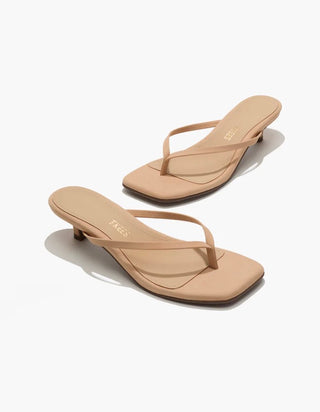 Square Toe Julia Suede in Sunkissed