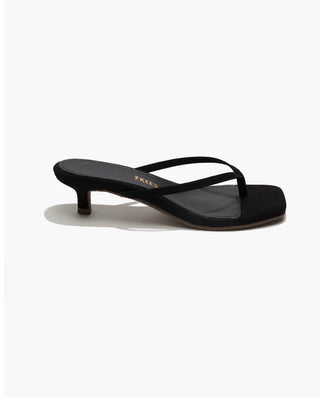 Square Toe Julia Suede in Sable
