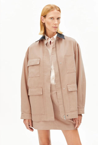 Workwear Canvas Jacket - Camel