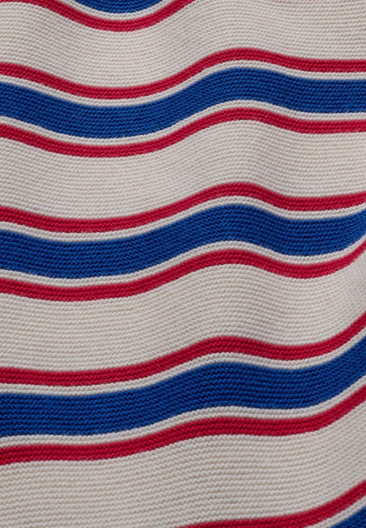 Merinaa stripes knit sweater