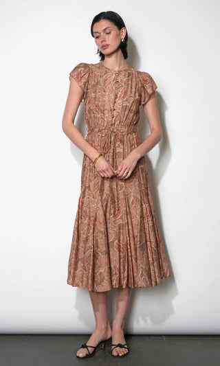 Grace Tie Belt Midi Dress